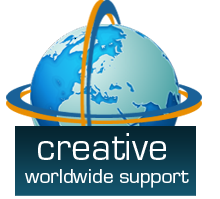 Creative worldwide support